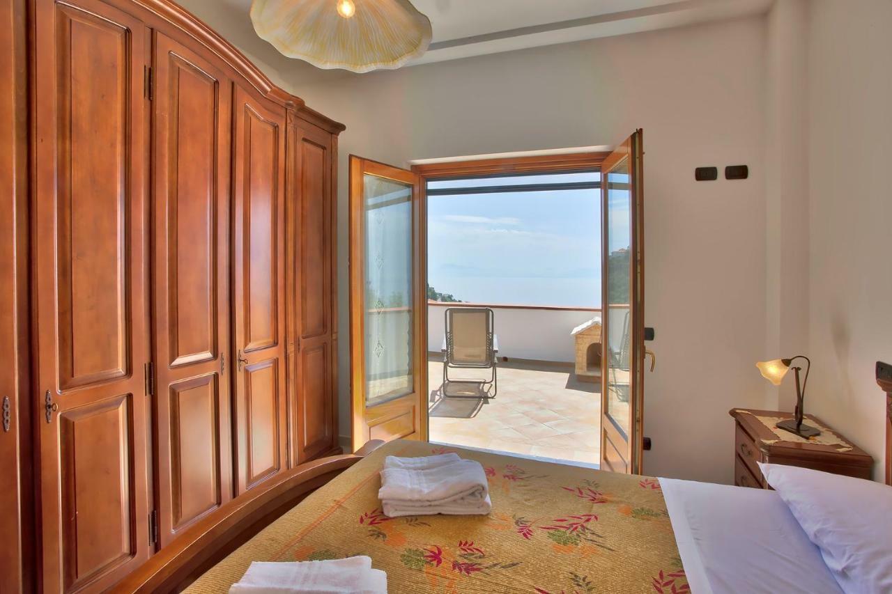 "Casalena" Villa A Furore Amalfi Coast Con Grande Terrazzo E Vista Sul Mare Экстерьер фото