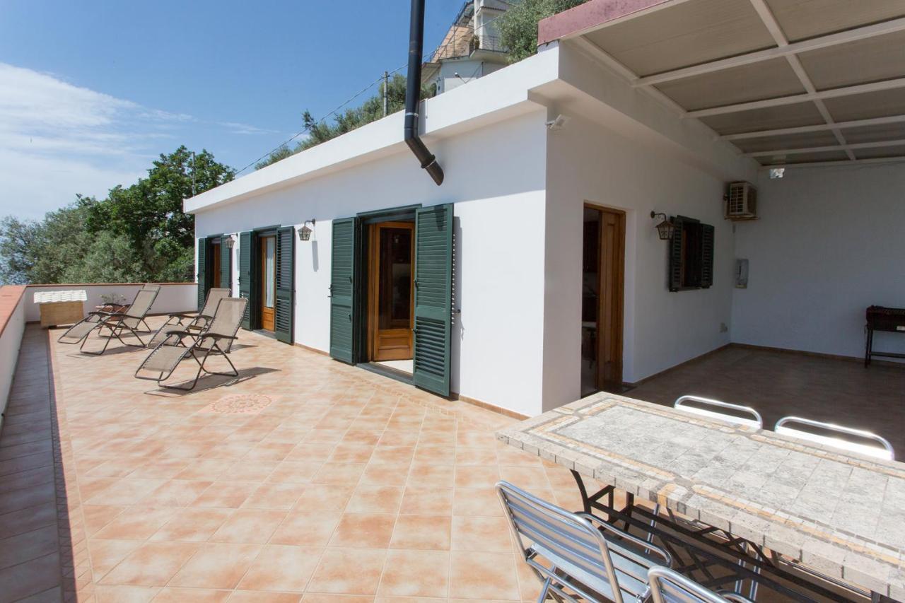 "Casalena" Villa A Furore Amalfi Coast Con Grande Terrazzo E Vista Sul Mare Экстерьер фото